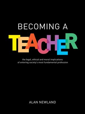 cover image of Becoming a Teacher